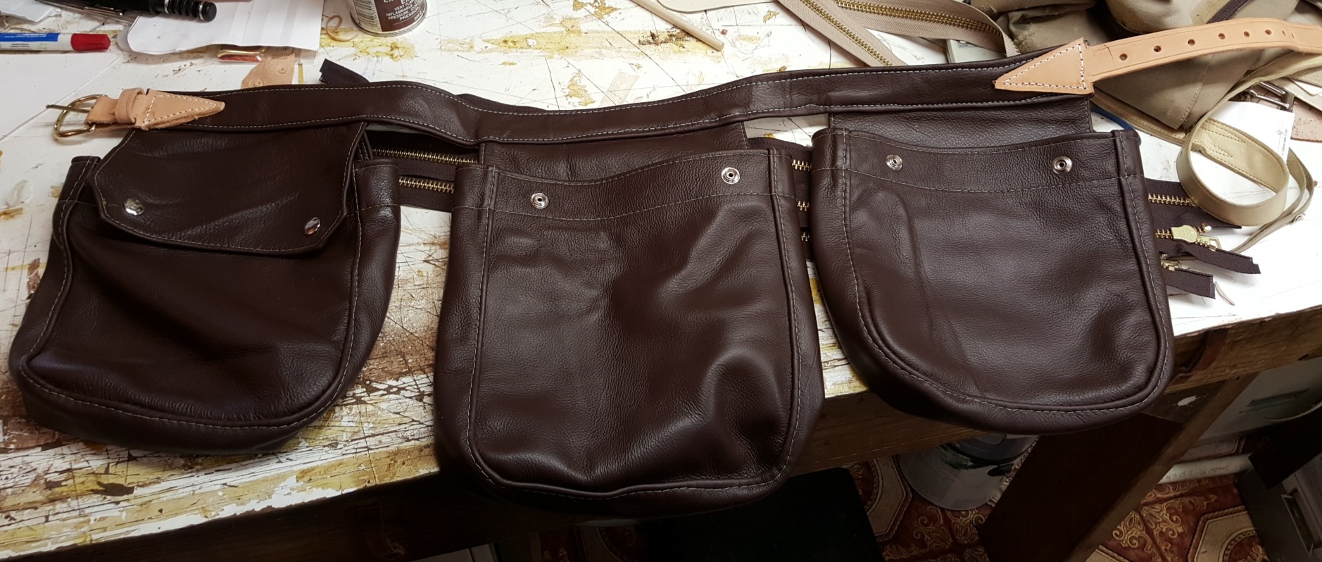 Customer photo of leather bird bags